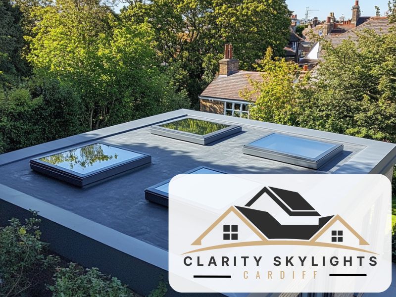 Flat Roof Skylights Installations Cardiff Wales CF10